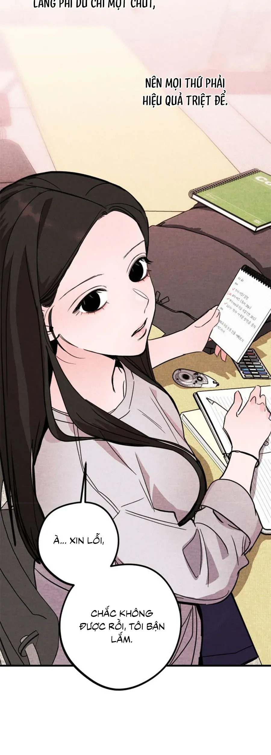 bí mật của tiền bối hoàn hảo chapter 1 3